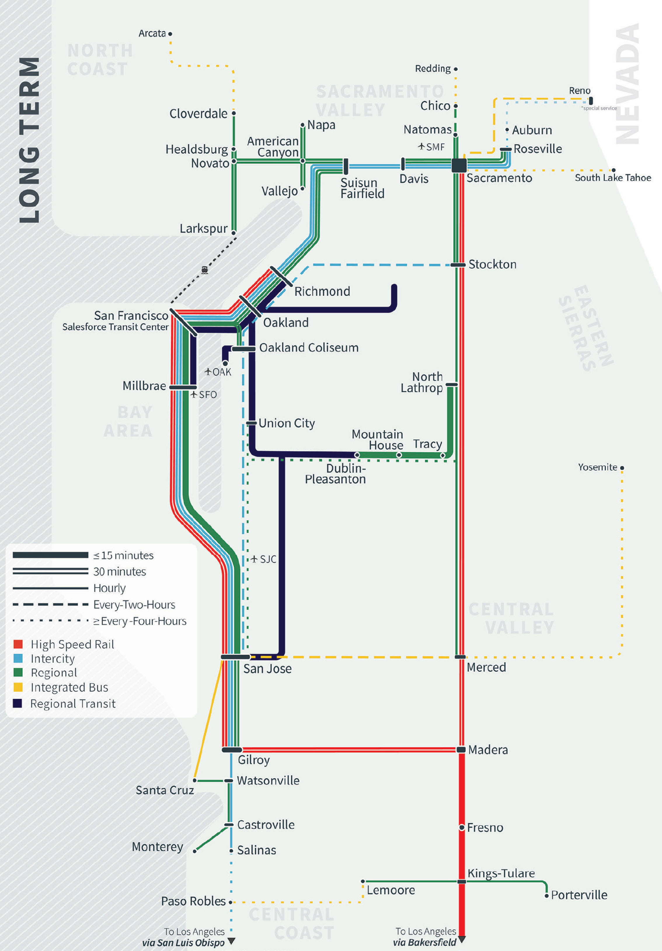 Map showing Population and Employment Densiry