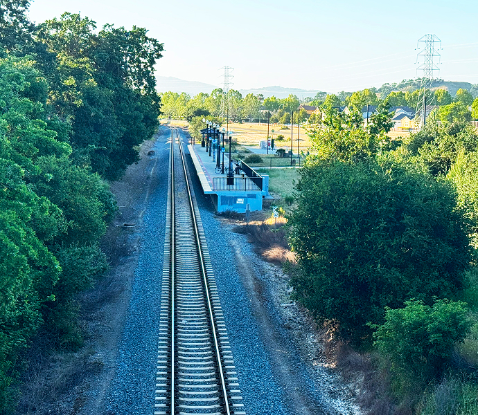 New or rehabilitated rail and track structure (main track, side track, connections to other railroads)