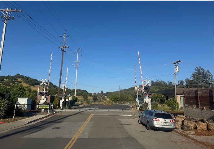 Four-quadrant gate syatem