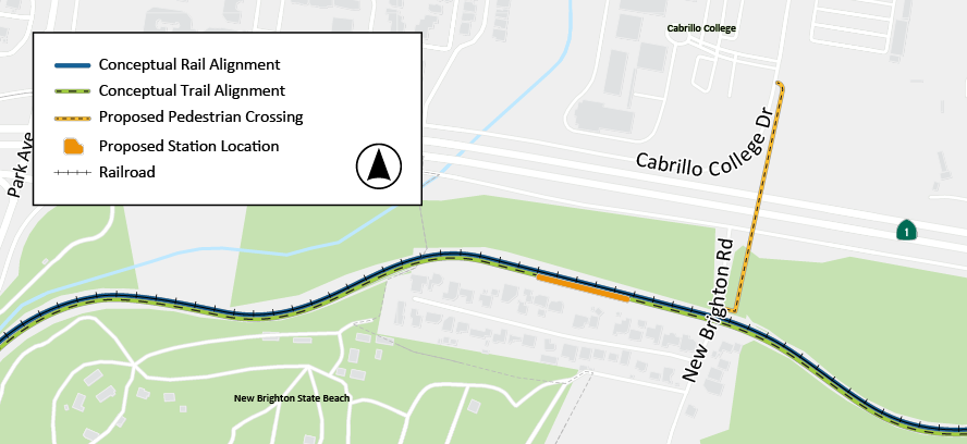 Aerial view of alignment pattern